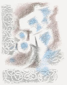 Andre Masson, Composition (Cramer 97), Une Etoile de Craie, Limited Edition Lithograph