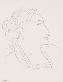 Henri Matisse, Serie O, var. 16 (Duthuit 9), Henri Matisse, Dessins, Themes et variations, Limited