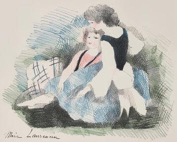 Marie Laurencin, Composition, Alice's Adventures in Wonderland, Limited Edition Lithograph