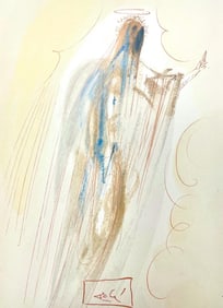 Salvador Dali, Paradies XXIX (Michler/Lopsinger 1039-1138; Field 189-200), Die Gottliche Komodie,