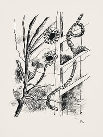 Fernand Leger, Composition (Saphire 24-38), Les Illuminations, Limited Edition Lithograph