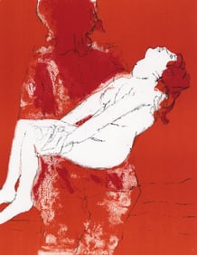 Paul Guiramand, Composition, L'Odyssee, Limited Edition Lithograph