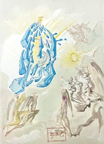 Salvador Dali, Paradies XXVI (Michler/Lopsinger 1039-1138; Field 189-200), Die Gottliche Komodie,