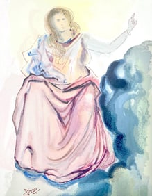 Salvador Dali, Paradies IV (Michler/Lopsinger 1039-1138; Field 189-200), Die Gottliche Komodie,