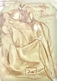 Salvador Dali, Fegefeuer XXX (Michler/Lopsinger 1039-1138; Field 189-200), Die Gottliche Komodie,