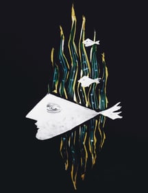 Georges Braque, Composition, Œdipe roi de Sophocle, Limited Edition Lithograph