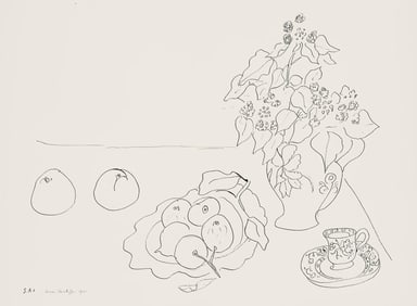 Henri Matisse, Serie S.A, var. 1 (Duthuit 9), Henri Matisse, Dessins, Themes et variations, Limited