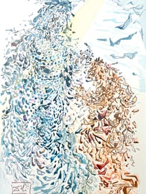 Salvador Dali, Paradies XI (Michler/Lopsinger 1039-1138; Field 189-200), Die Gottliche Komodie,