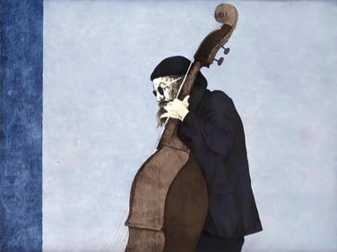 Dean Mitchell, Privation, Music, Deep Rivers in My Soul, Limited Edition Etching