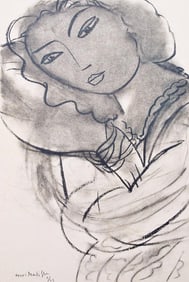 Henri Matisse, Mademoiselle M.A., Portraits par Henri Matisse, Limited Edition Heliogravure