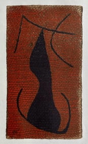 Joan Miro, Composition (Cramer 105), Femmes, Limited Edition Heliogravure