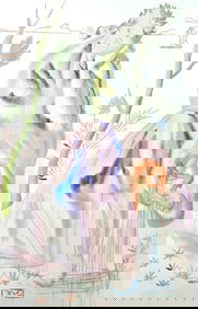 Salvador Dali, Fegefeuer XXI (Michler/Lopsinger 1039-1138; Field 189-200), Die Gottliche Komodie,