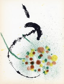 Joan Miro, Composition (Cramer 83; Mourlot 340-347), Derriere le miroir, Limited Edition Lithograph