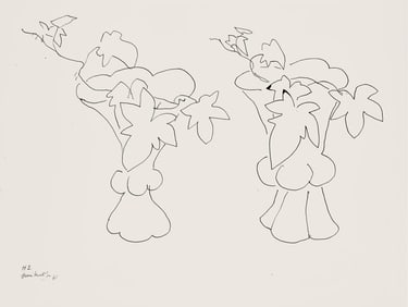 Henri Matisse, Serie H, var. 2 (Duthuit 9), Henri Matisse, Dessins, Themes et variations, Limited