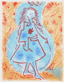 Andre Masson, Composition (Cramer 97), Une Etoile de Craie, Limited Edition Lithograph