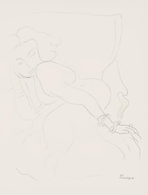 Henri Matisse, Serie E, var. 5 (Duthuit 9), Henri Matisse, Dessins, Themes et variations, Limited