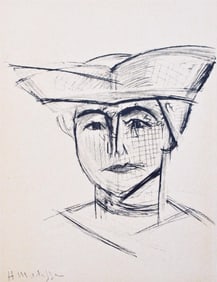 Henri Matisse, Madame H. Matisse, Portraits par Henri Matisse, Limited Edition Heliogravure