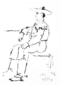 Pablo Picasso, Composition (Bloch 1276; Czwiklitzer 23), Toros y Toreros, Limited Edition Lithograph