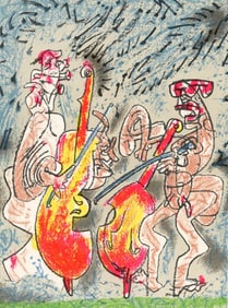 Roberto Matta, Composition, Ediciones Poligrafa, Redfern Gallery, Limited Edition Lithograph