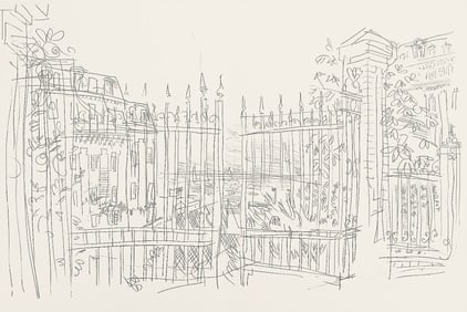 Raoul Dufy, Composition, Les Cotes Normandes, Limited Edition Lithograph