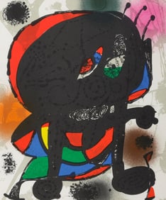 Joan Miro, Composition, (Cramer 230; Mourlot 1115), Joan Miro Lithographs, Limited Edition