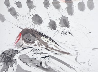 Salvador Dali, Composition (Michler/Lopsinger 1600; Field 69-3), Biblia Sacra, Limited Edition