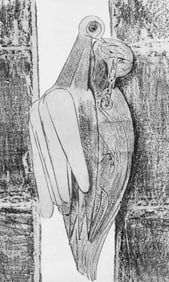 Max Ernst, Composition (Spies/Leppien 222), Histoire Naturelle, Limited Edition Lithograph