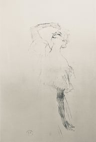 Henri de Toulouse-Lautrec, Composition, Yvette Guilbert vue par Toulouse-Lautrec, Limited Edition
