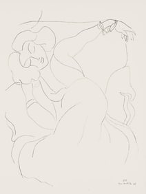 Henri Matisse, Serie E, var. 6 (Duthuit 9), Henri Matisse, Dessins, Themes et variations, Limited