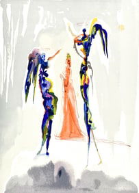 Salvador Dali, Le Paradis XXVII (Michler/Lopsinger 1039-1138; Field 189-200), La Divine Comedie,