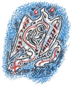 Andre Masson, Composition (Cramer 97), Une Etoile de Craie, Limited Edition Lithograph