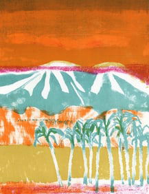 Paul Guiramand, Composition, L'Odyssee, Limited Edition Lithograph