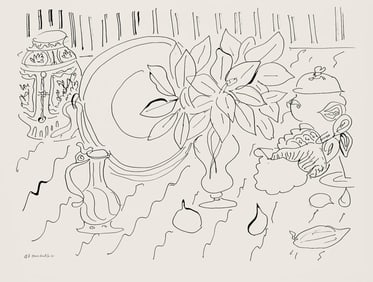 Henri Matisse, Serie G, var. 3 (Duthuit 9), Henri Matisse, Dessins, Themes et variations, Limited