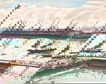 Albert Marquet, Composition, Presence de Marquet, Limited Edition Lithograph