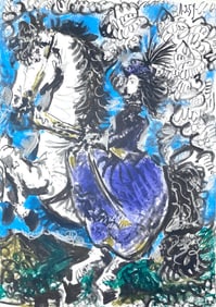 Pablo Picasso, Composition (Bloch 1276; Czwiklitzer 23), Toros y Toreros, Limited Edition Lithograph