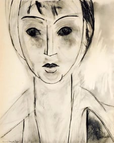 Henri Matisse, Madame Josette Gris, Portraits par Henri Matisse, Limited Edition Heliogravure