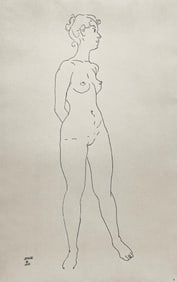 Henry Strater, Composition, 24 Drawings by Henry Strater, Limited Edition Lithograph