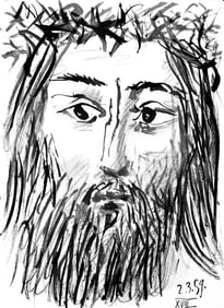 Pablo Picasso, Composition (Bloch 1276; Czwiklitzer 23), Toros y Toreros, Limited Edition Lithograph