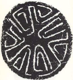 Raoul Ubac, Composition, Derriere le miroir, Limited Edition Lithograph