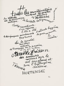 Fernand Leger, Composition (Saphire 24-38), Les Illuminations, Limited Edition Lithograph