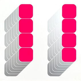 Kaspar Thomas Lenk, Lenk Series C, Limited Edition Silkscreen