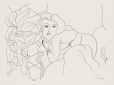 Henri Matisse, Serie C, var. 2 (Duthuit 9), Henri Matisse, Dessins, Themes et variations, Limited