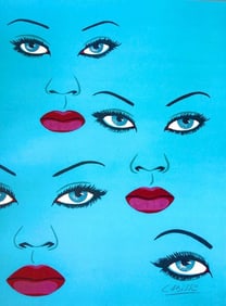 Felix Labisse, Composition, Variations sur l'imaginaire, Limited Edition Lithograph