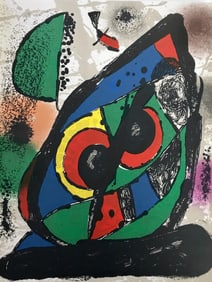 Joan Miro, Composition, (Cramer 249; Mourlot 1256), Joan Miro Lithographs, Limited Edition