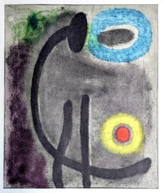 Joan Miro, Composition (Cramer 105), Femmes, Limited Edition Heliogravure