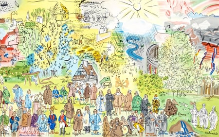 Raoul Dufy, Etudes: «Histoire de l'Electricite», Lettre a mon peintre Raoul Dufy, Limited Edition