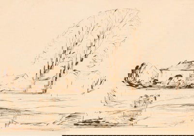 Edvard Munch, Fra Asgardstrand (Schiefler 260; Woll 289), Limited Edition Etching