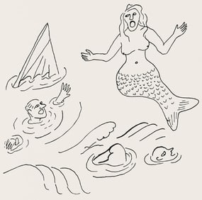 Alexander Calder, Composition, A Bestiary, Limited Edition Letterpress Print