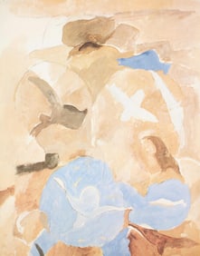 Georges Braque, Composition, Derriere le miroir, Limited Edition Lithograph