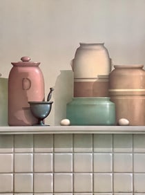 James Carter, The Pantry, Original Edition Offset Lithograph